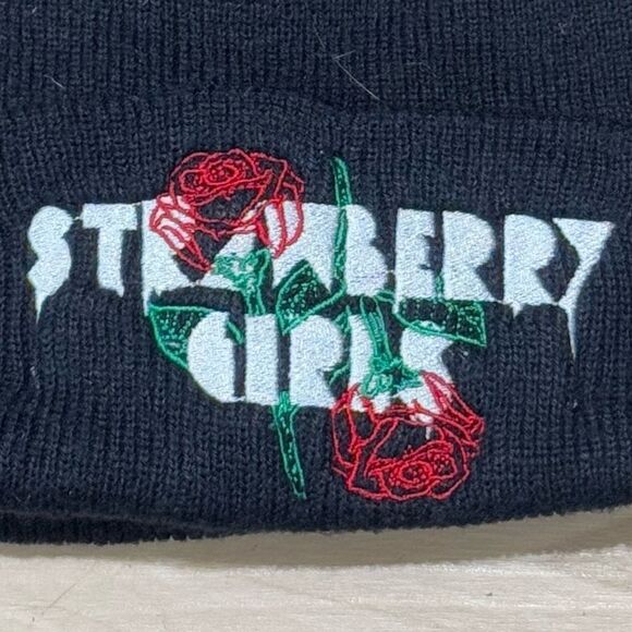 YP Classics Strawberry Girls Rose Beanie - Picture 3 of 3